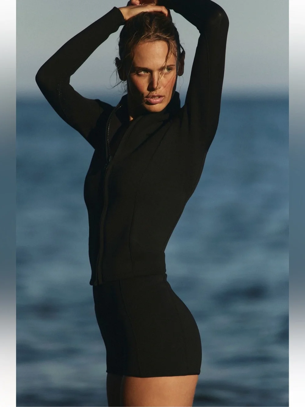 Abysse Parry Short Bikini 1.5mm Neoprene Bottoms Briefs Black Small NEW NWT